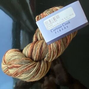 Soft 100% Superwash Merino Wool by Curious Creek Fibers. Sport weight  yarn. NWT